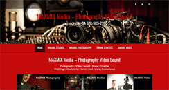 Desktop Screenshot of maxmix.com